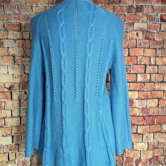 Eddie Bauer Y2K Chunky Cardigan Sweater Size M - Picture 2 of 9